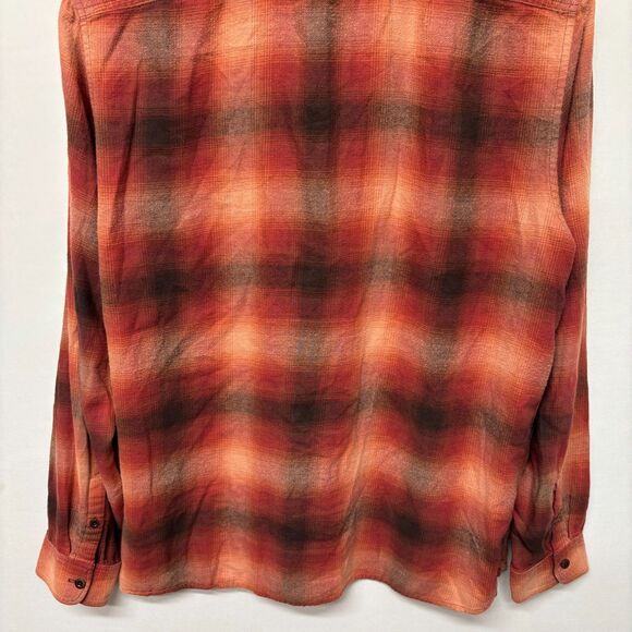 Outer Known Men Organic Cotton Button Shirt Top Size XL X-Large C017 -14 - Picture 14 of 16